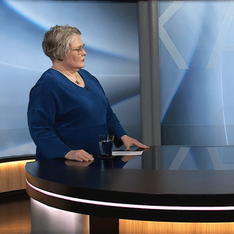 Erna Magnúsdóttir í Kastljósi